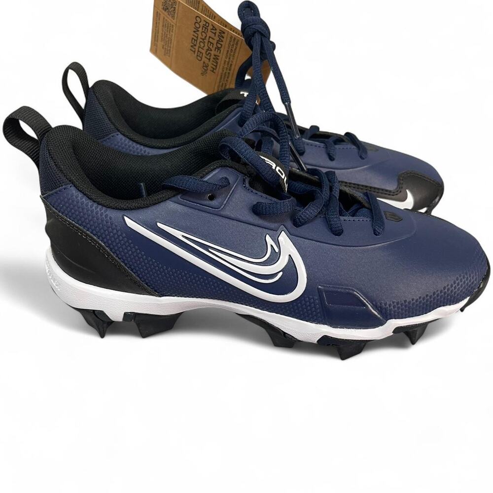 NWT NIKE BASEBALL SHOES YOUTH 3.5Y EU35.5 NAVY FORCE TROUT